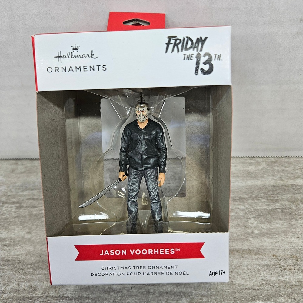 Hallmark Friday the 13th Jason Voorhees Christmas‎ Tree Ornament New